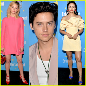 Riverdale's Lili Reinhart, Cole Sprouse & Camila Mendes Stop By EW's Comic-Con Party!