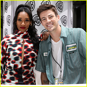Candice Patton & Grant Gustin Don't Want You To Worry About Barry & Iris Splitting Up on 'The Flash'