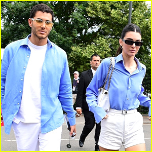 Kendall Jenner Attends Final Day of Wimbledon With Pal Fai Khadra