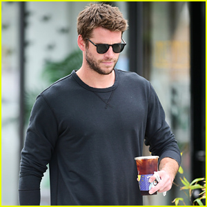 Liam Hemsworth Picks Up Two Cool Drinks To Go After July 4th Surf Session