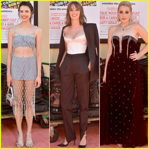 Margaret Qualley Joins Maya Hawke & Harley Quinn Smith at the 'Once Upon a Time in Hollywood' Premiere