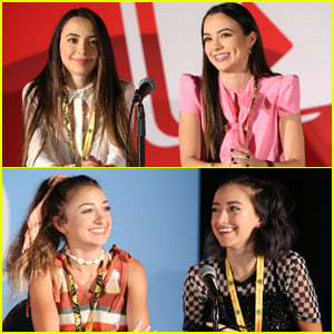 Veronica & Vanessa Merrell Join Brooklyn & Bailey For Twin-Filled Panel at VidCon!