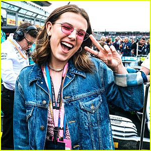 Millie Bobby Brown Had the 'Best Day' at the Formula 1 British Grand Prix