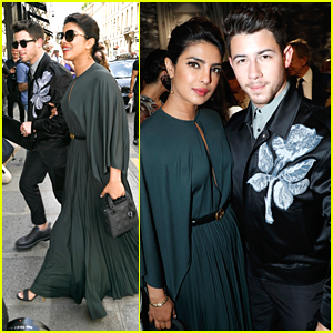 Nick Jonas Arrives For Christian Dior Haute Couture Fashion Show with Wife Priyanka Chopra