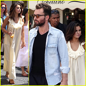 Selena Gomez Spends Time With Producer Andrea Iervolino Out in Capri, Italy