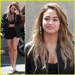 Ally Brooke Arrives To Meet her DWTS Partner at the Studios!