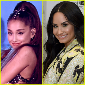 Ariana Grande Helps Demi Lovato Celebrate 27th Birthday!