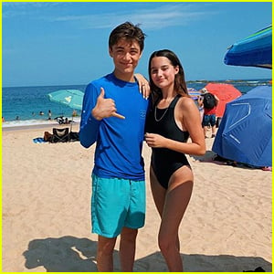 Asher Angel & Annie LeBlanc Are On Vacation in Cabo!