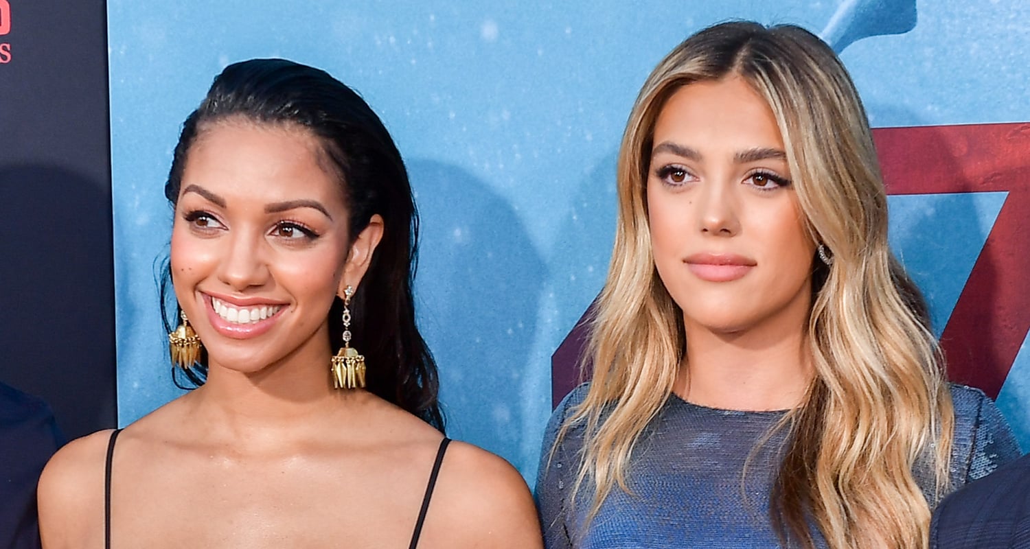 Corinne Foxx & Sistine Stallone Get Family Support at ’47 Meters Down: Uncaged’ Premiere