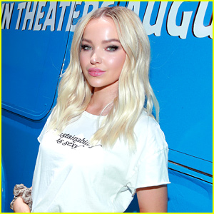 Dove Cameron Shows Off New Pink Hair & Ear Piercing