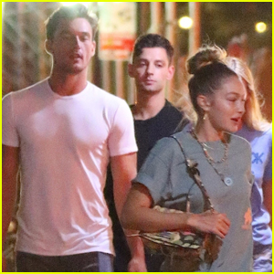 Gigi Hadid Steps Out for the Night with Rumored Boyfriend Tyler Cameron!