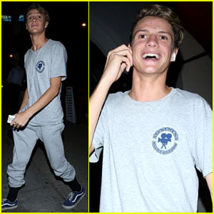 Henry Danger's Jace Norman Grabs Dinner at Craig's in West Hollywood