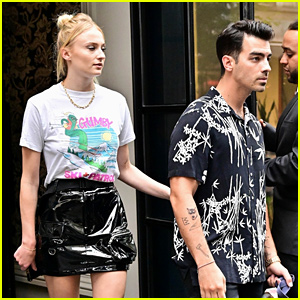 Sophie Turner Rocks Knee High Boots For Date Night With Husband Joe Jonas in NYC