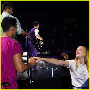 Sophie Turner Fangirls for Joe at Jonas Brothers' Madison Square Garden Show