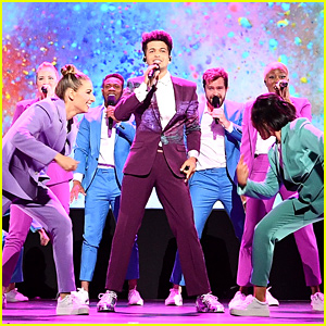Jordan Fisher Puts on Colorful Performance of 'Magic Happens' at D23 Expo