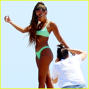 Leigh-Anne Pinnock Gets The Picture Perfect Bikini Pic on Vacation in Barcelona