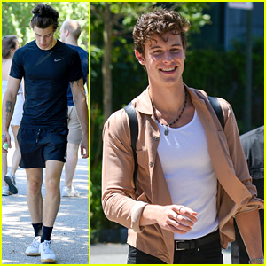 Shawn Mendes Leaves NYC Hotel En Route for Newark Show