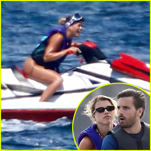 Sofia Richie Goes Jet Skiing With Scott Disick in France