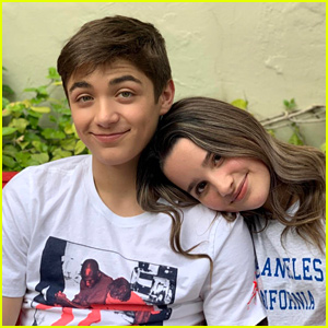 Asher Angel & Annie LeBlanc Go Behind-the-Scenes at D23 - Watch!