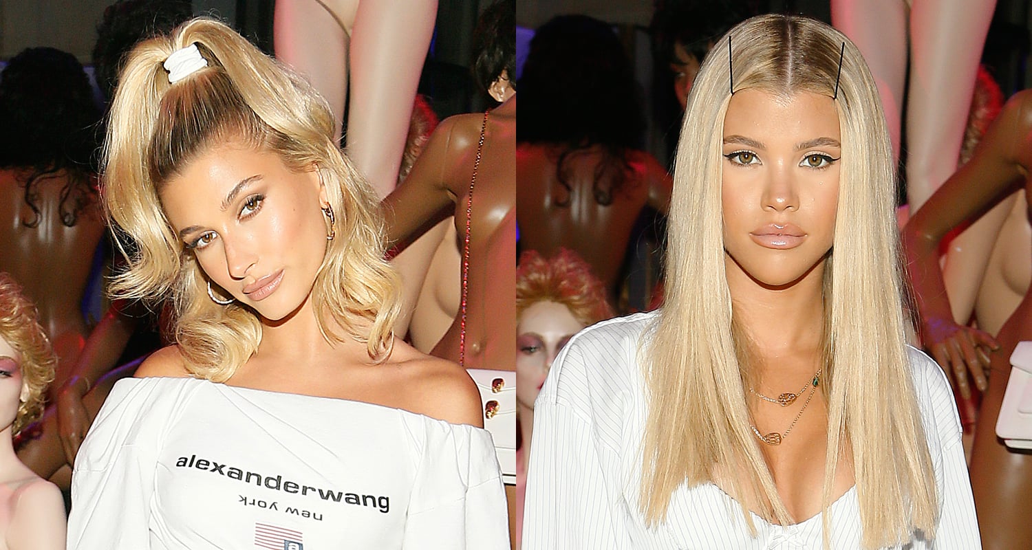 Hailey Bieber & Sofia Richie Go Glam for Alexander Wang X Bvlgari NYFW Event