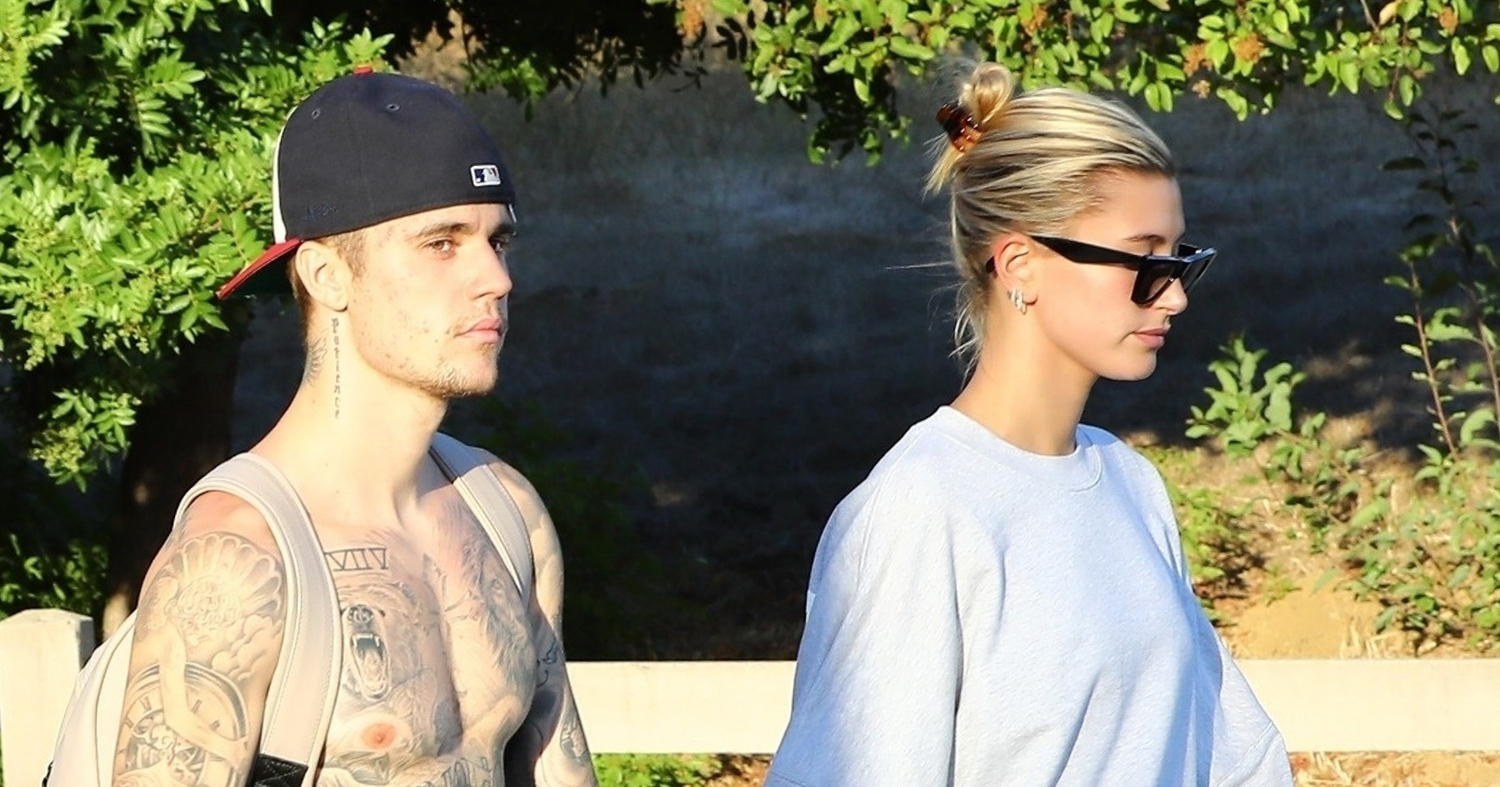 Shirtless Justin Bieber And Wife Hailey Hold Hands On Hike Hailey Baldwin Hailey Bieber