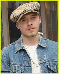 Brooklyn Beckham Attends London Fashion Week With His Family