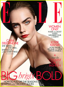 Cara Delevingne Talks Transition From Modeling To Acting With 'Elle UK'