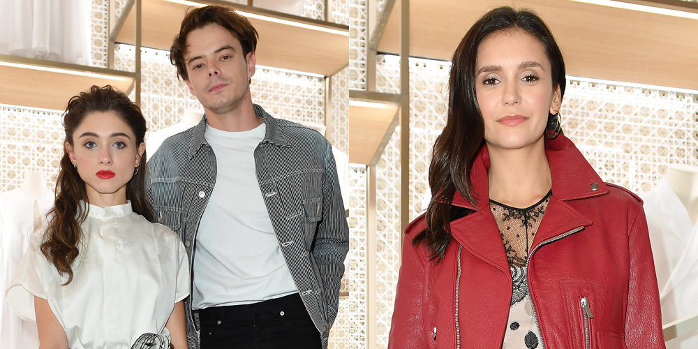 Natalia Dyer & Charlie Heaton Couple Up For Dior Fashion Events in Paris