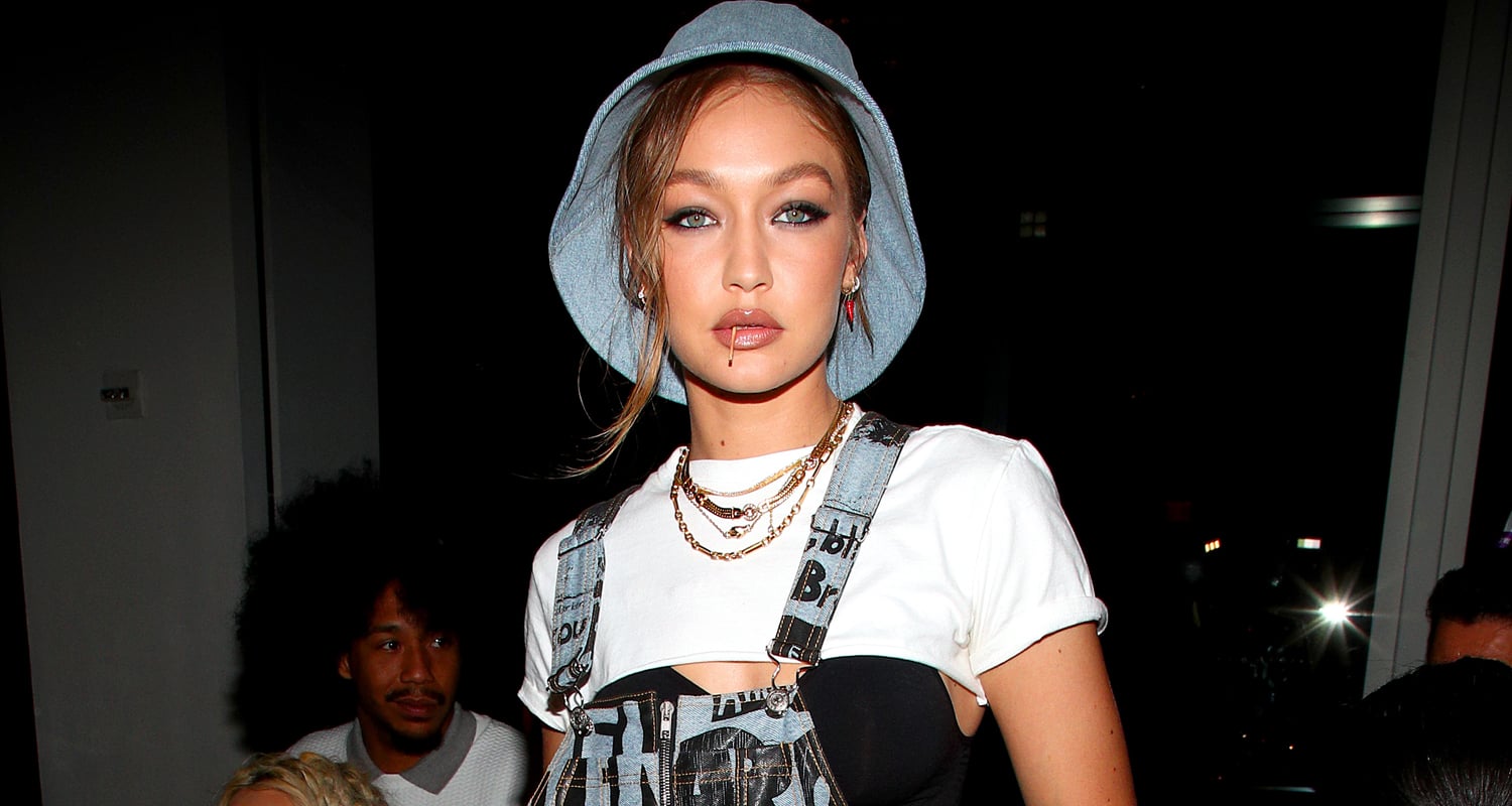 Gigi Hadid Shows Her Style at Jeremy Scott Show During NYFW