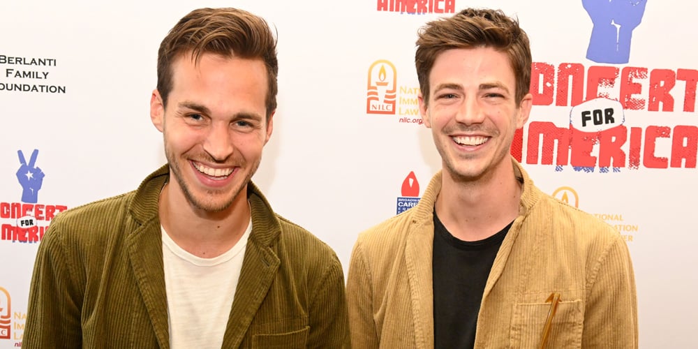 Grant Gustin Performs at Concert For America With Chris Wood, Melissa Benoist & More