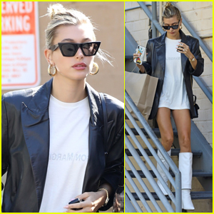 Hailey Bieber Enjoys a Stylish Day Out in Beverly Hills!