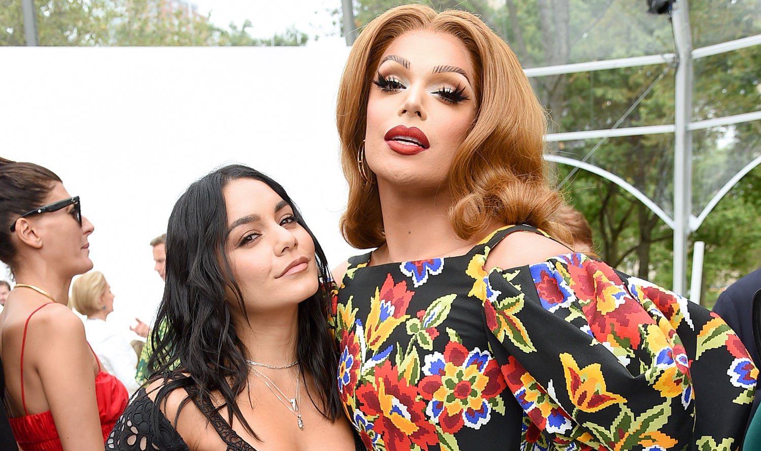 Vanessa Hudgens Reunites with ‘Rent Live’ Co-Star Valentina at NYFW!