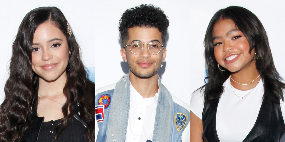 Jenna Ortega, Navia Robinson & Jordan Fisher Take The Stage at WE Day ...