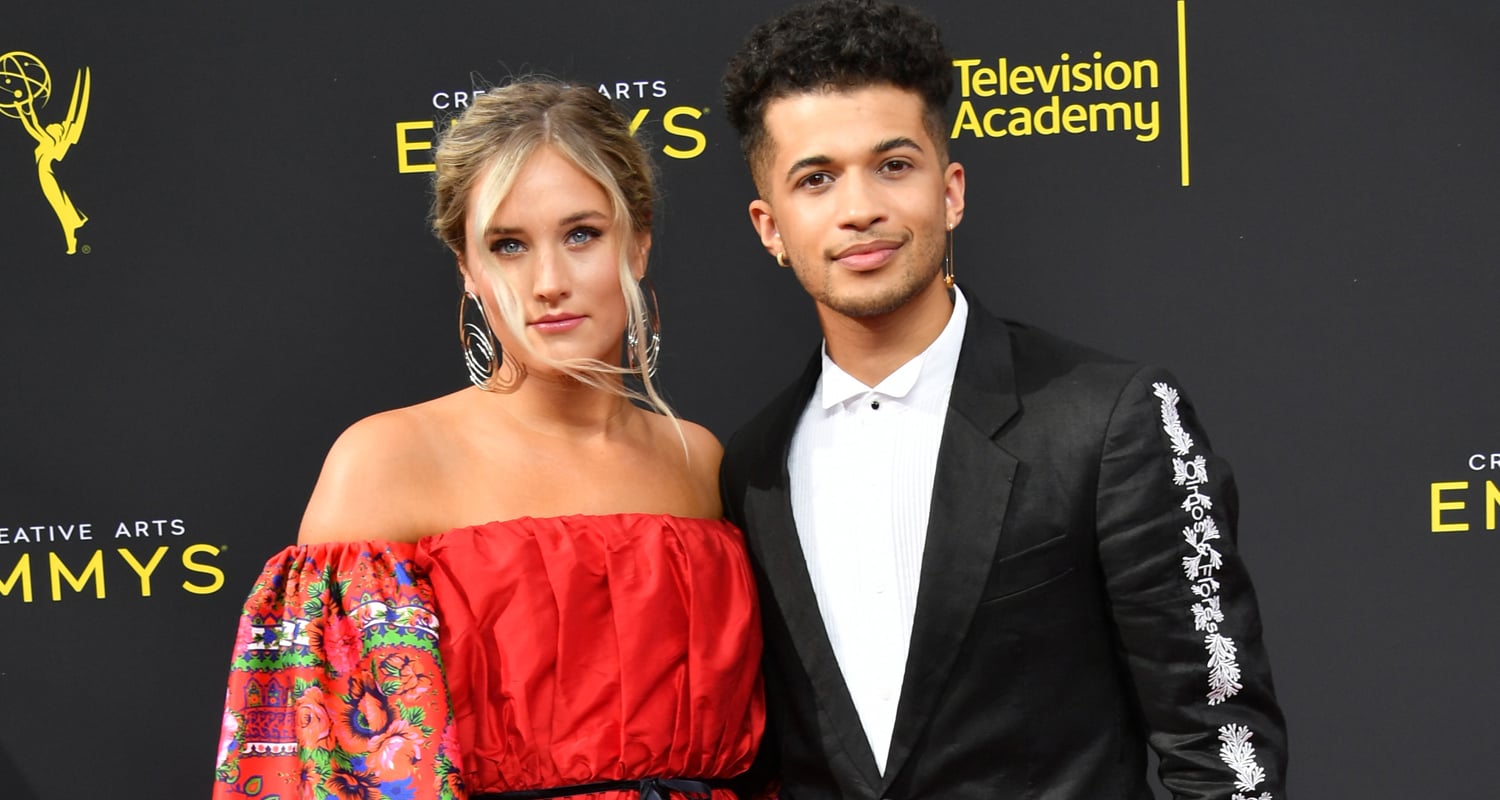 Jordan Fisher & Fiancee Ellie Woods Couple Up For Creative Arts Emmys 2019!