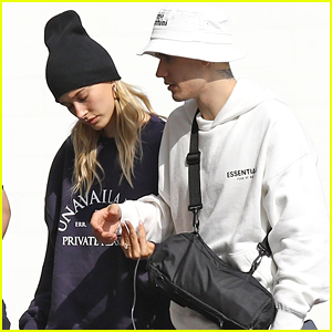 Justin & Hailey Bieber Head To The Movies For An Afternoon Date
