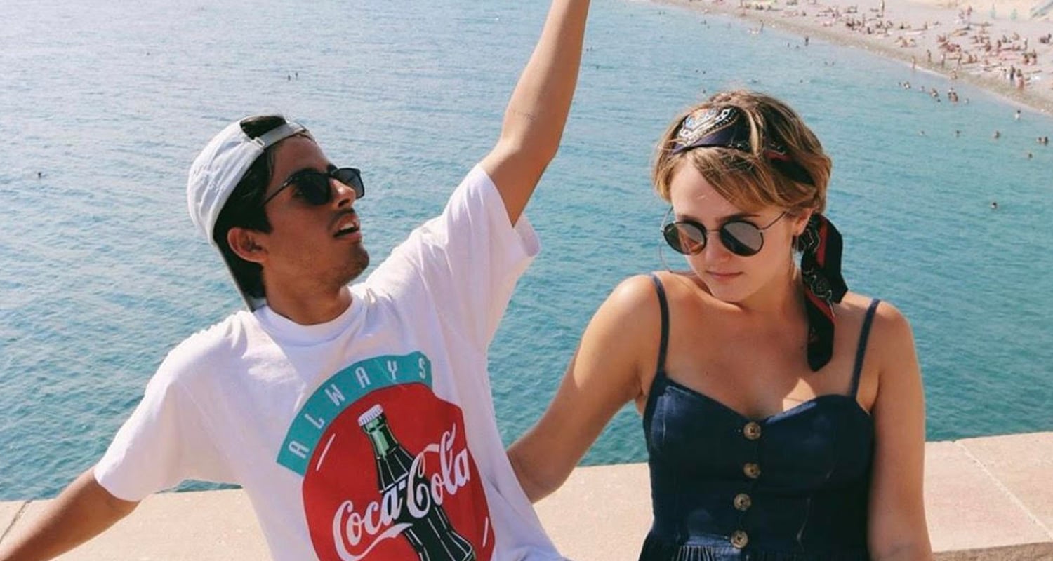 Karan Brar & Sophie Reynolds Take In The Sights of Europe With Friends