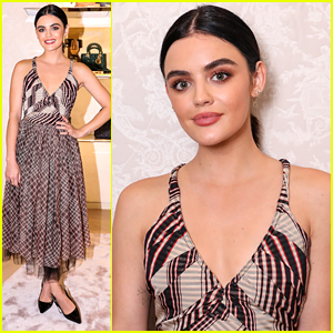 Lucy Hale Steps Out For One Last Fashion Event During NYFW