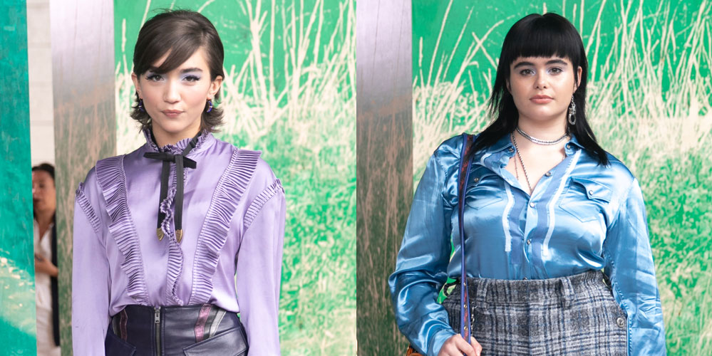 Rowan Blanchard & Barbie Ferreira Continue Their Fashion Week Fun at Coach Show!
