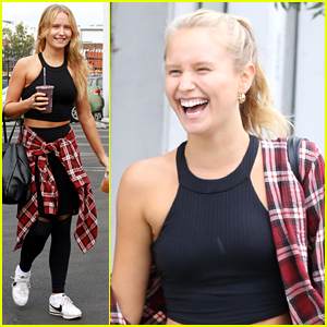 Sailor Brinkley Cook Shared An Amazing Pic From DWTS Rehearsals With Val Chmerkovskiy - See It Here!