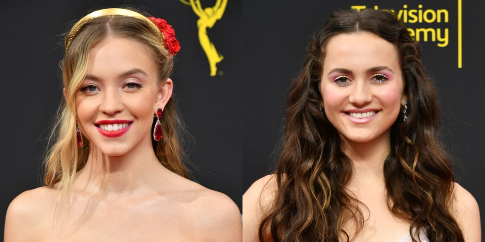 Euphoria’s Sydney Sweeney & Maude Apatow Present Together At Creative Arts Emmys 2019
