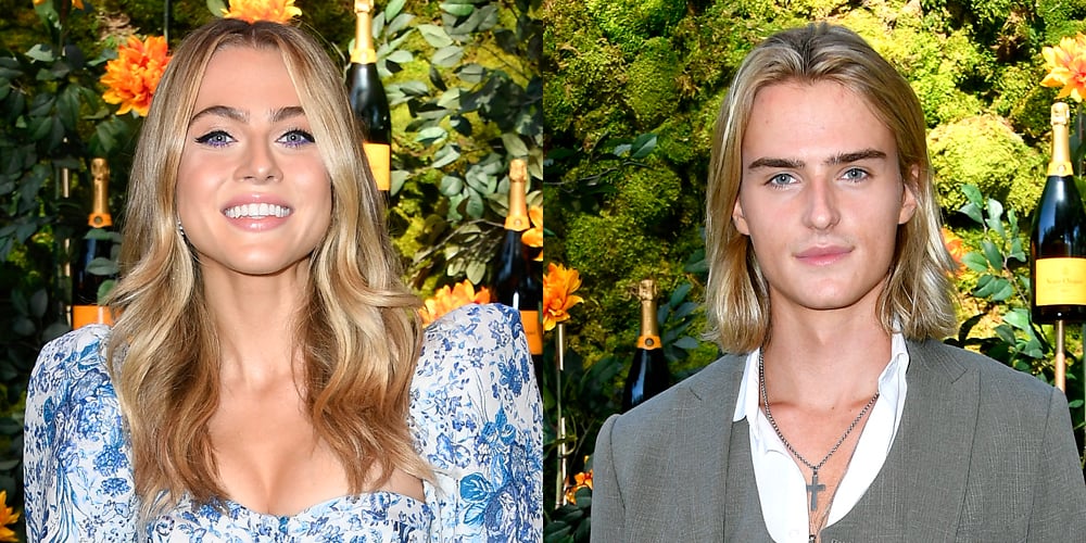 Anne Winters, Luke Eisner & Liza Koshy Check Out the Polo Match at Veuve Clicquot Polo Classic