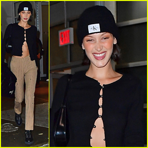 Bella Hadid Heads Out For Late Night Get Together in NYC