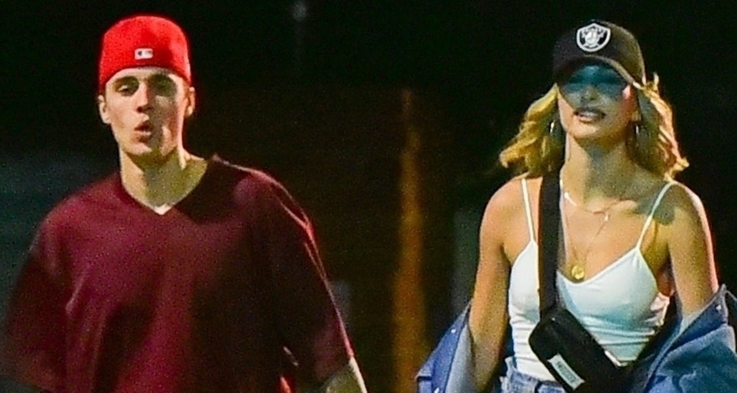 Justin & Hailey Bieber Celebrate a Birthday In Beverly Hills