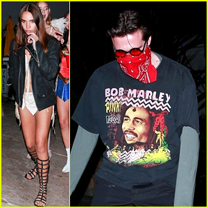 Brooklyn Beckham Celebrates Halloween at Same Party as Ex Hana Cross