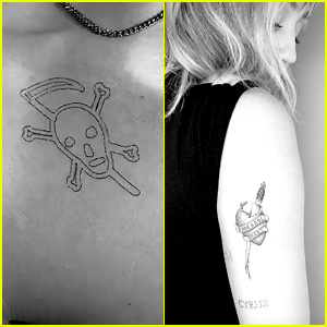 Miley Cyrus & Cody Simpson Get New Ink Together in Los Angeles