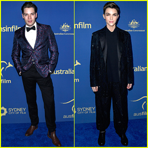 Dominic Sherwood & Ruby Rose Suit Up For Australians In Film Awards 2019