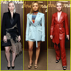 Dove Cameron, Peyton List, & Kathryn Newton Look So Chic at Hollywood Rising Event