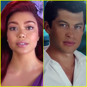 Get Your First Look at Auli'i Cravalho & Graham Phillips as Ariel & Prince Eric In 'The Little Mermaid Live'!