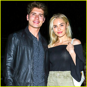 Gregg Sulkin Enjoys Date Night With Michelle Randolph After 'Cinderella Story' Promo