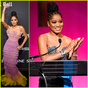 Keke Palmer Looks Amazing In Two Different Looks at Angel Ball 2019